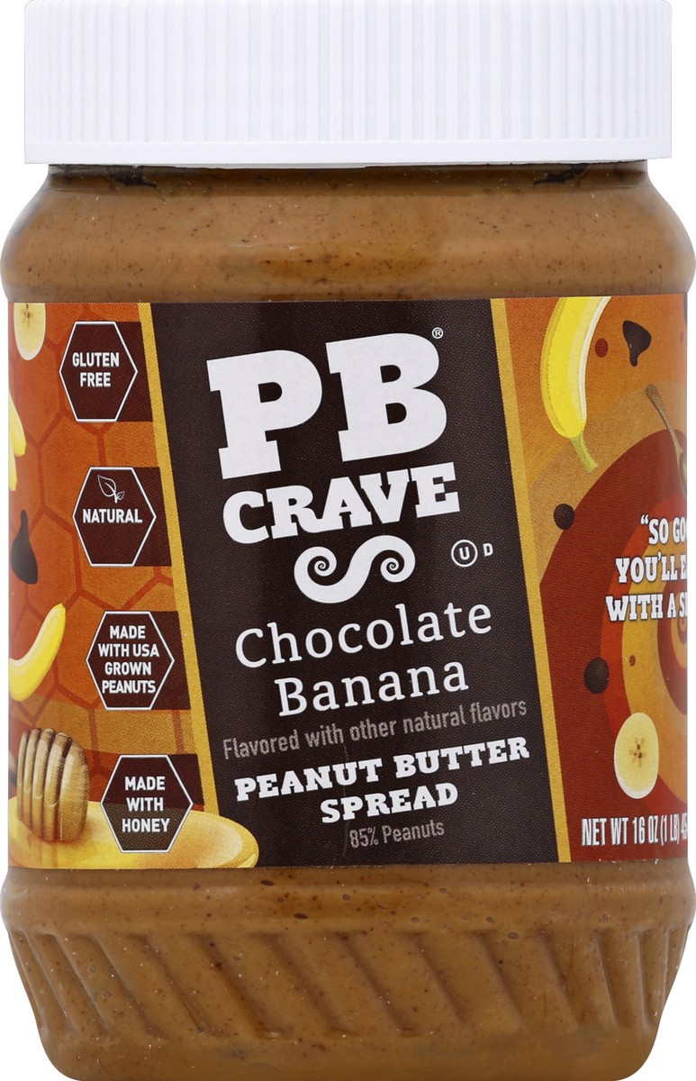 slide 1 of 3, PB Crave Peanut Butter Spread 16 oz, 16 oz