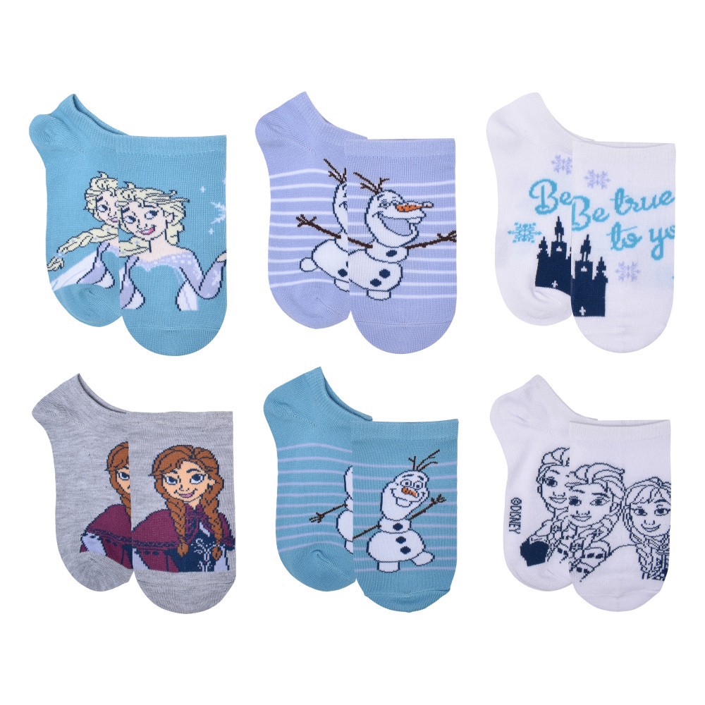 slide 3 of 6, 6pk Frozen Build a Snowman No Show, 6 ct