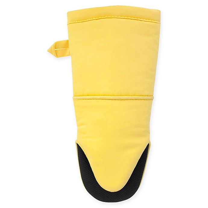 slide 1 of 1, KitchenSmart Colors Neoprene Oven Mitt - Daffodil, 1 ct