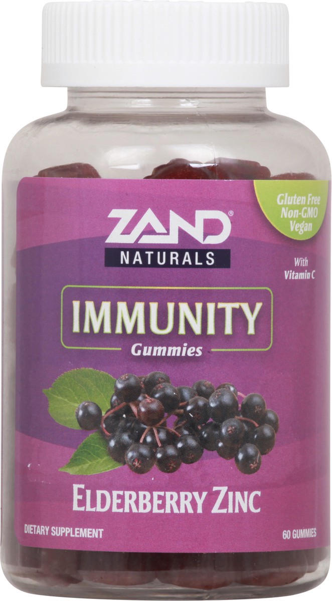 slide 6 of 9, ZAND Immunity Elderberry Zinc, 60 ct