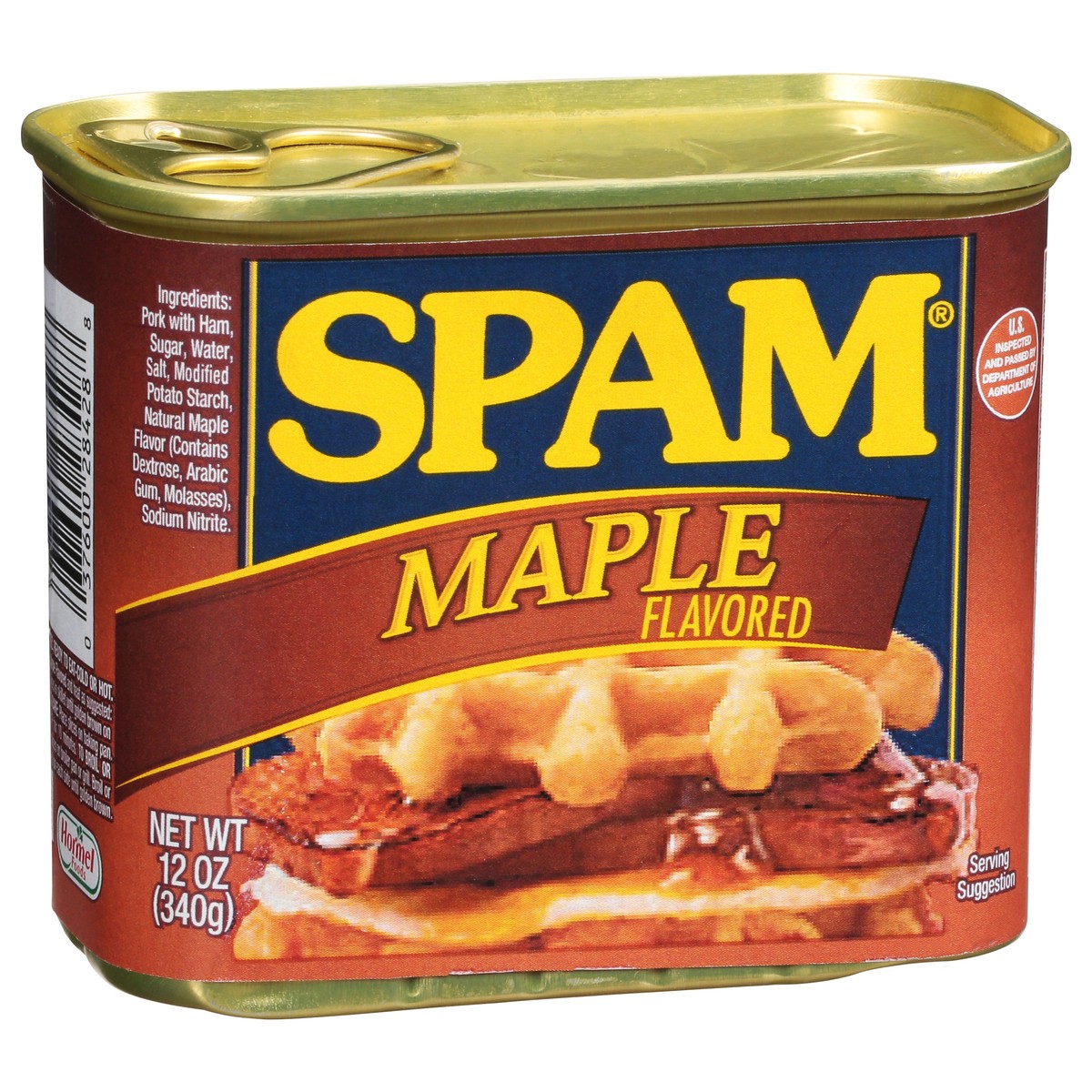 slide 4 of 14, SPAM Maple Flavored Luncheon Meat 12 oz, 12 oz