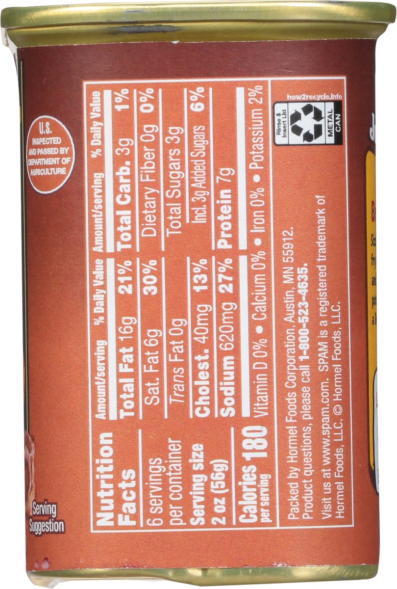 slide 10 of 14, SPAM Maple Flavored Luncheon Meat 12 oz, 12 oz