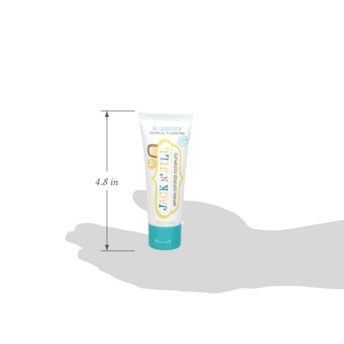 slide 10 of 14, Jack N' Jill Fluoride Free Blueberry Toothpaste 1.76 oz, 1.76 oz