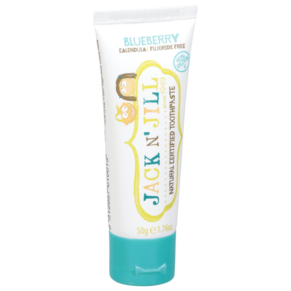 slide 3 of 14, Jack N' Jill Fluoride Free Blueberry Toothpaste 1.76 oz, 1.76 oz