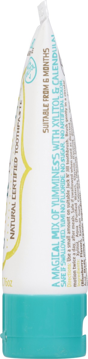 slide 6 of 14, Jack N' Jill Fluoride Free Blueberry Toothpaste 1.76 oz, 1.76 oz