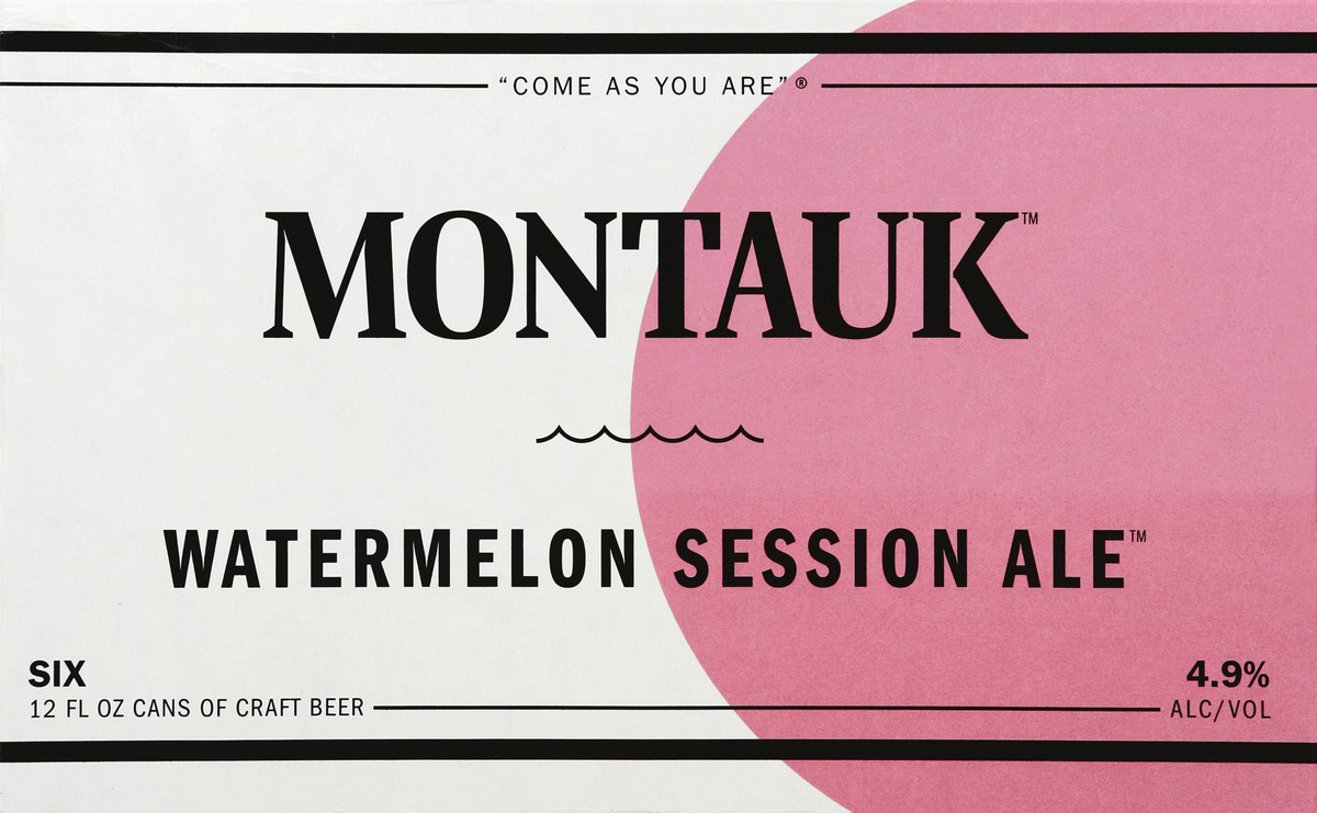 slide 5 of 8, Montauk Beer 6 ea, 6 ct