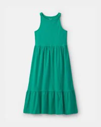 Carters Girls Sleeveless Maxi Dress - Green Green 5