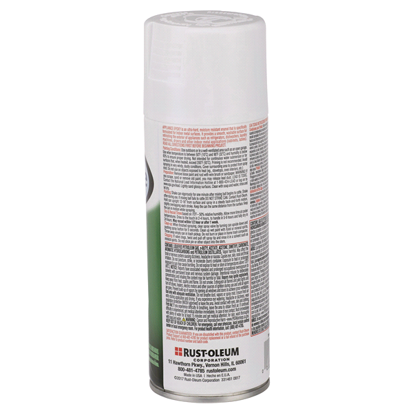 slide 2 of 9, Rust-Oleum Appliance Epoxy Spray Paint - 7881830, White, 12 oz