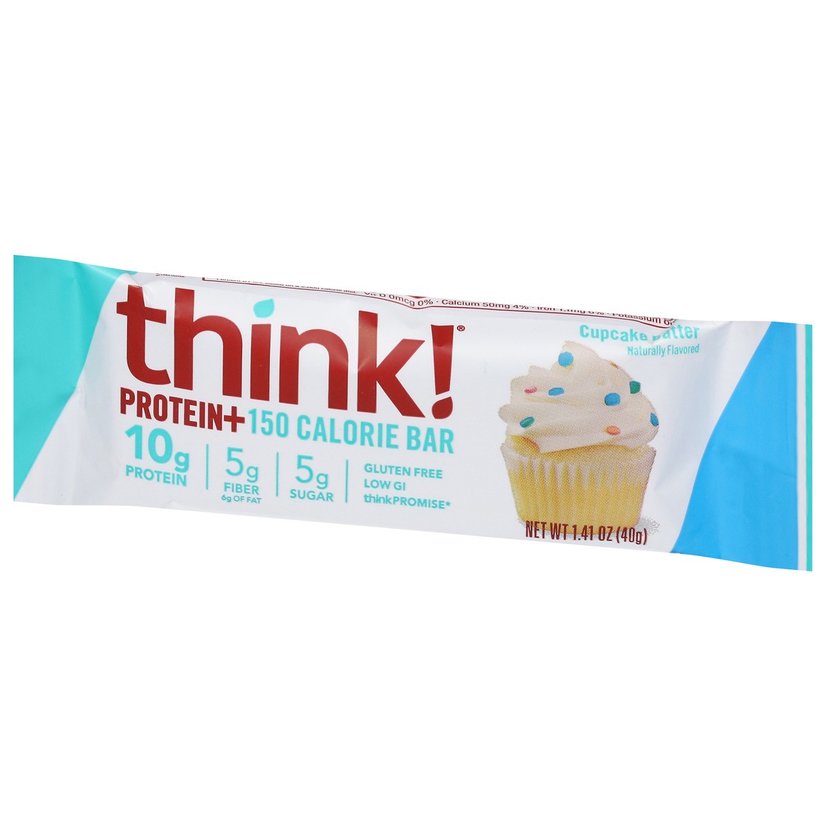 slide 3 of 13, think! Protein+ Cupcake Batter Protein Bar 1.41 oz, 1.41 oz