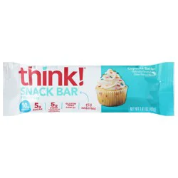 think! Snack Bar Cupcake Batter Protein Bar 1.41 oz