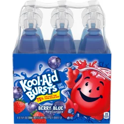 Kool-Aid Bursts Berry Blue Artificially Flavored Soft Drink Pack