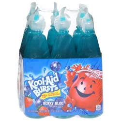 Kool-Aid Berry Blue Soft Drink 6 - 6.75 fl oz Bottles