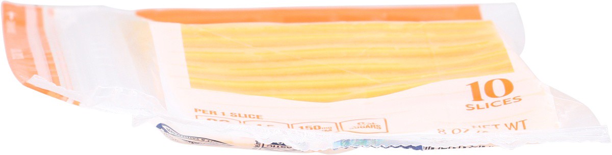 slide 5 of 9, Lucerne Dairy Farms Cheese Slices Mild Cheddar, 10 ct