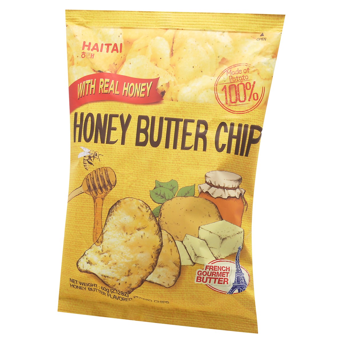 slide 12 of 14, Haitai Honey Butter Potato Chips 2.12 oz, 2.12 oz
