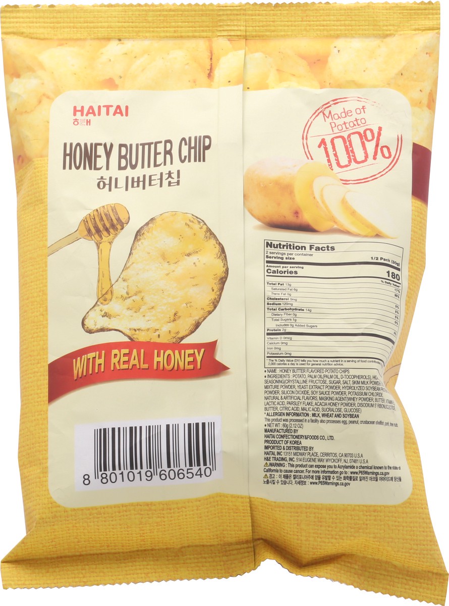 slide 8 of 14, Haitai Honey Butter Potato Chips 2.12 oz, 2.12 oz