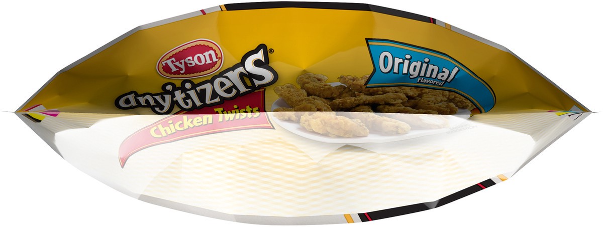 slide 7 of 8, TYSON ANYTIZERS NAE Fully Cooked Original Flavored Chicken Twists, 22 oz