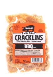 Taylor's Tender BBQ Flavored Cracklins - 1.75 oz