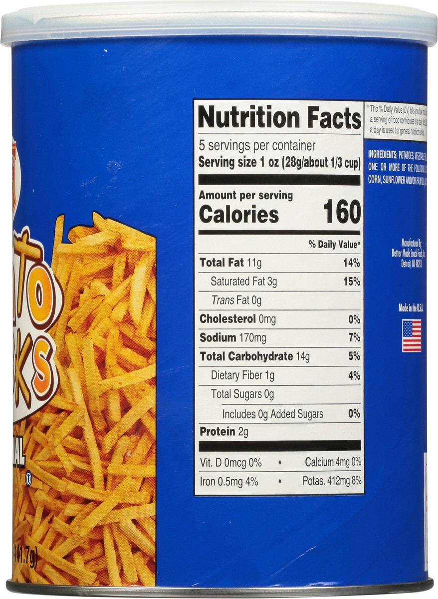 slide 8 of 9, Better Made Special Original Potato Sticks 5 oz, 5 oz
