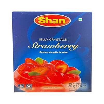 slide 1 of 1, Shan Jelly Strawberry Desert Mix, 2.8 oz