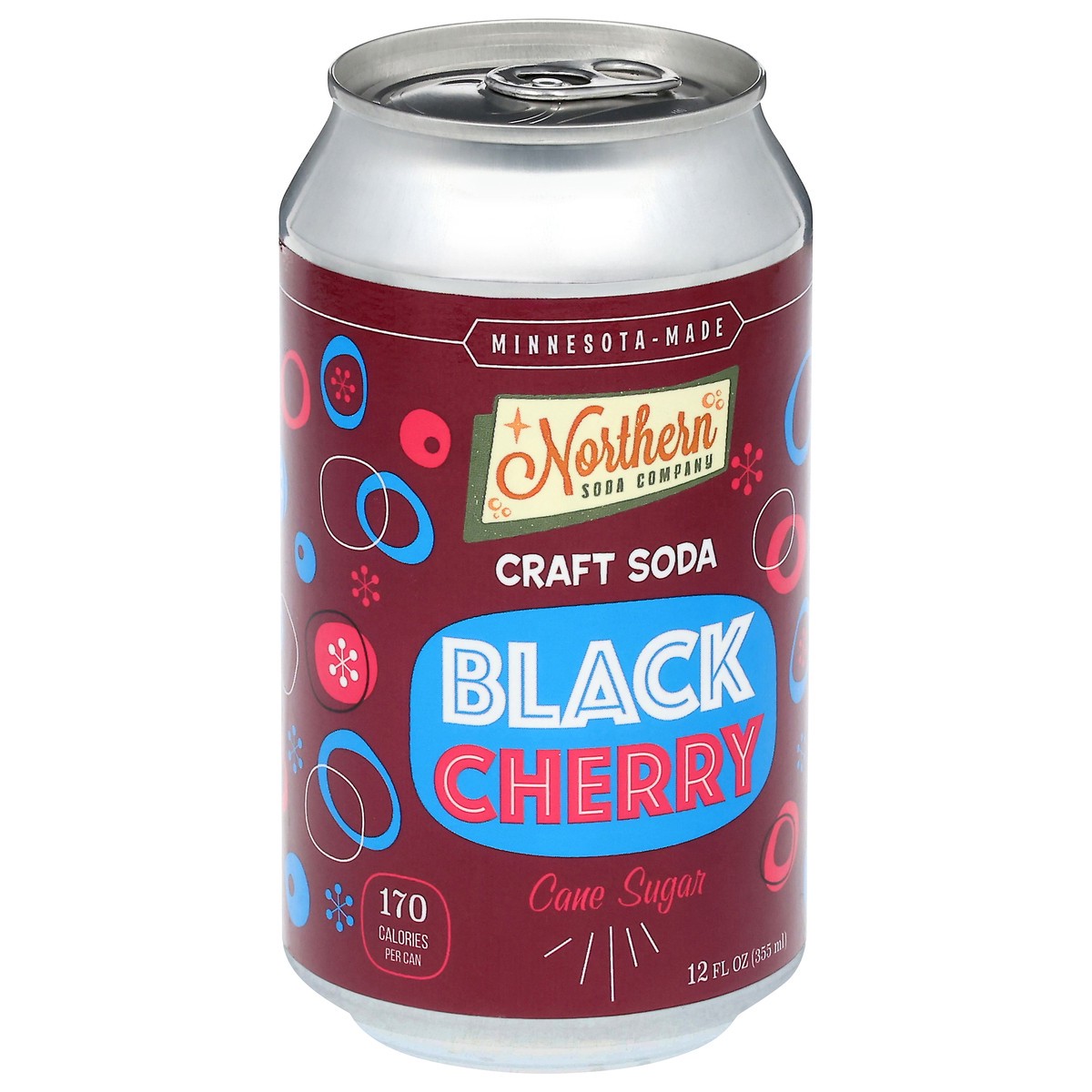 slide 9 of 13, Northern Soda Company Black Cherry Craft Soda 12 fl oz, 