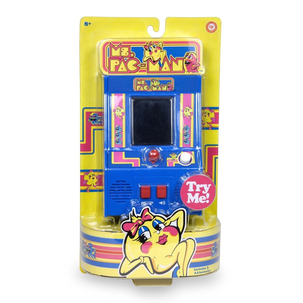 slide 1 of 1, Pac Man Arcade Classics Ms. Pacman Mini Arcade Game, 1 ct