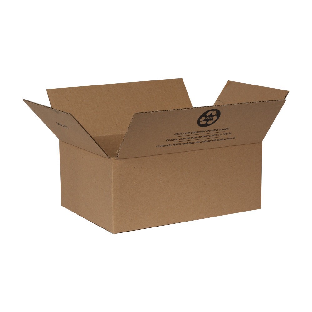 slide 1 of 6, Duck Brand Duck Kraft Moving And Storage Box - Brown, 1 ct