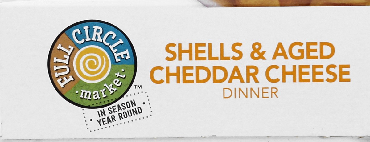 slide 4 of 6, Full Circle Market Shells & Aged Cheddar Cheese Dinner, 6 oz