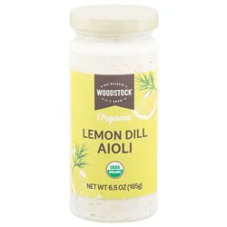Woodstock Organic Lemon Dill Aioli 6.5 oz