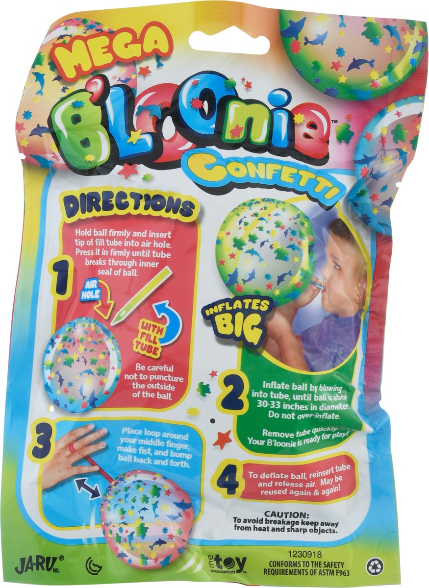 slide 10 of 10, Ja-Ru Mega Bloonie Confetti 1 ea, 1 ct