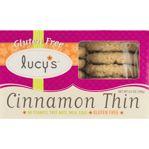 slide 5 of 7, Lucy's Cookie Cinnamon Gluten Free, 5.5 oz