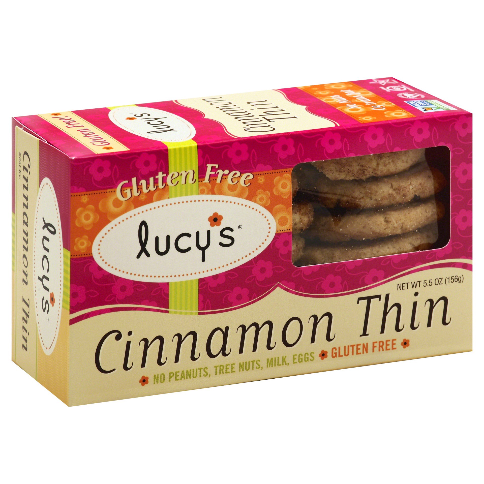 slide 1 of 7, Lucy's Cookie Cinnamon Gluten Free, 5.5 oz