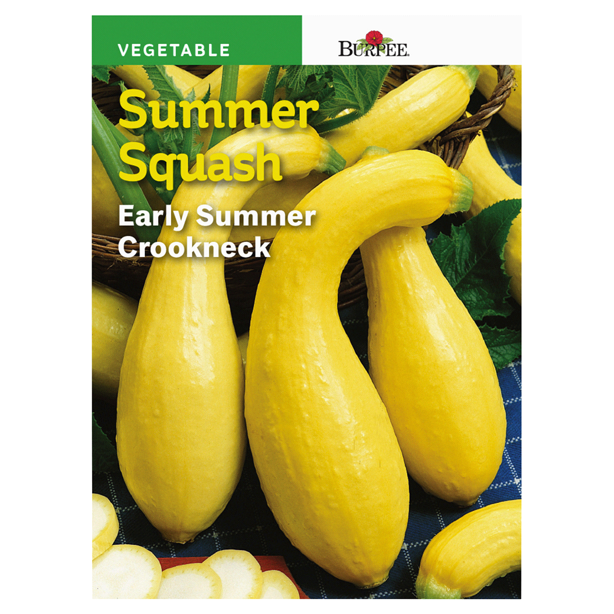 slide 1 of 1, Burpee Early Summer Golden Crookneck Squash Seeds - Yellow, 1 ct