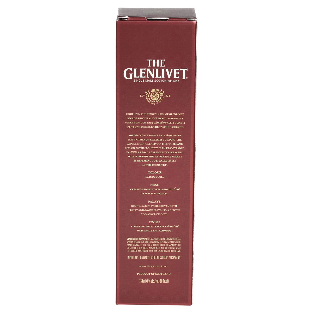 slide 25 of 27, Glenlivet Scotch Whisky 750 ml, 750 ml