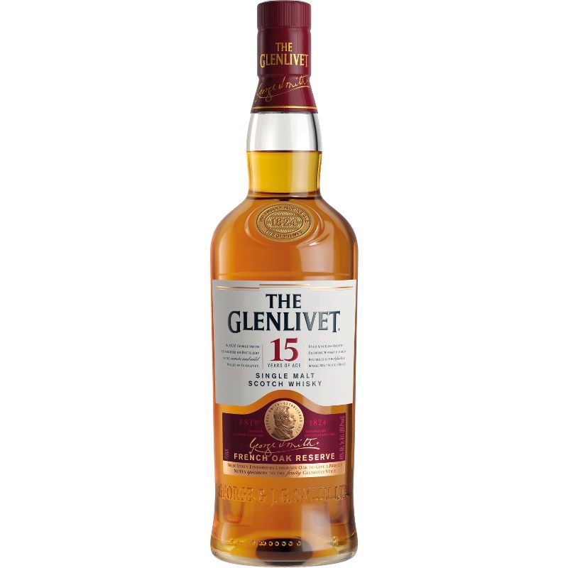 slide 1 of 27, Glenlivet Scotch Whisky 750 ml, 750 ml