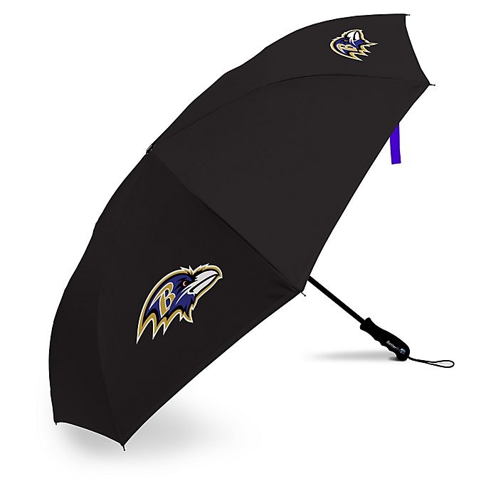 slide 1 of 1, As Seen on TV NFL Baltimore Ravens Better Brella Umbrella, 1 ct