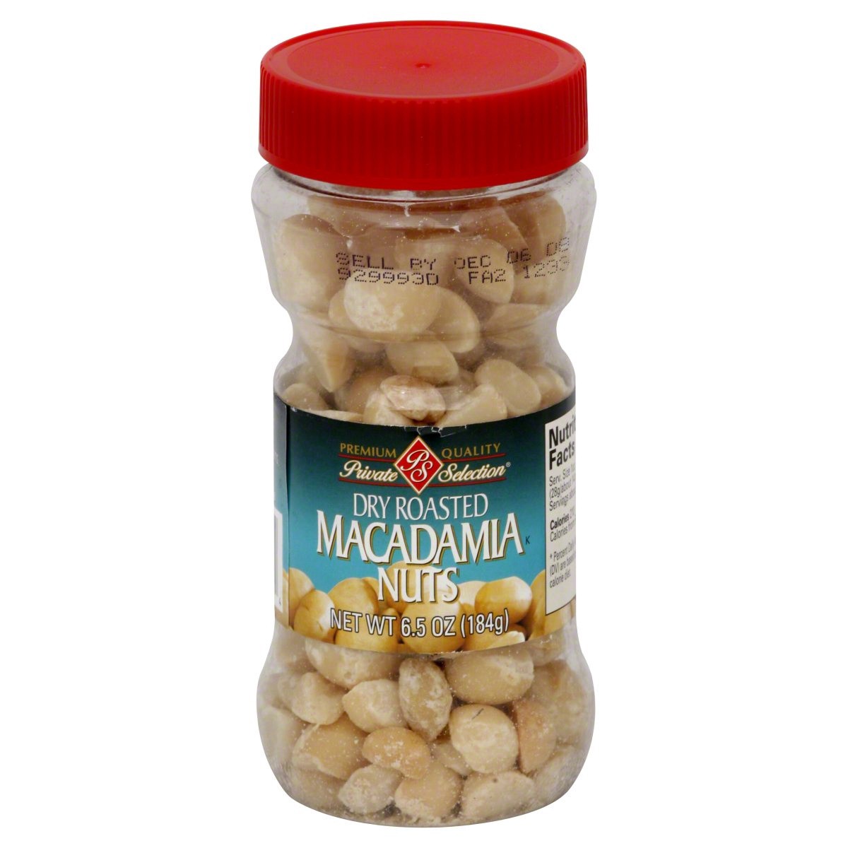 slide 1 of 1, Private Selection Dry Roasted Macadamia Nuts, 6.5 oz