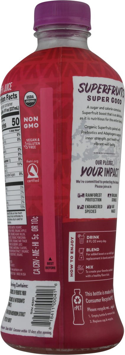 slide 6 of 9, Sambazon Organic Dragon Fruit Juice - 32 oz, 32 oz