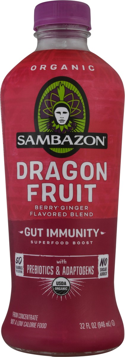 slide 9 of 9, Sambazon Organic Dragon Fruit Juice - 32 oz, 32 oz