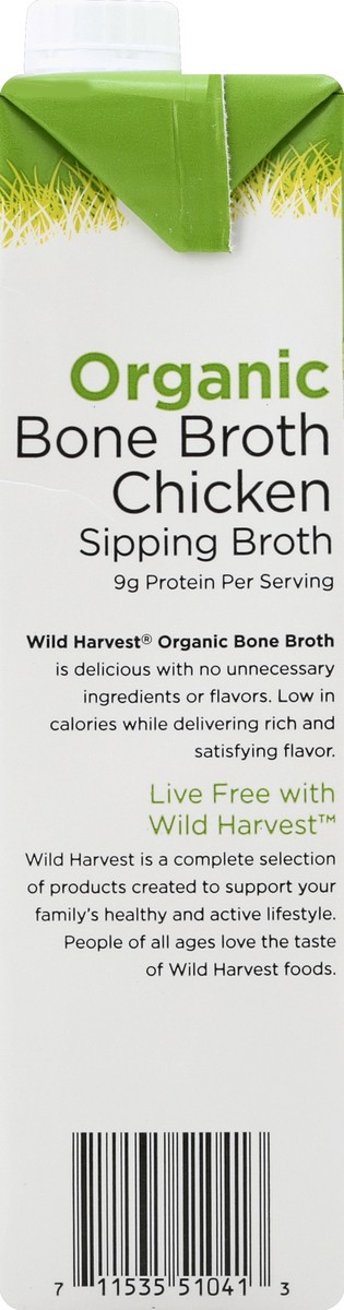 slide 5 of 9, Wild Harvest Organic Broth Bone, 32 fl oz