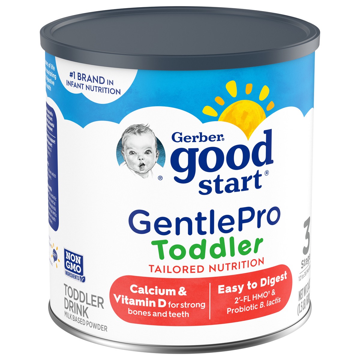 slide 7 of 13, Good Start Grow Powder Toddler Formula, 24 oz Canister, 24 oz
