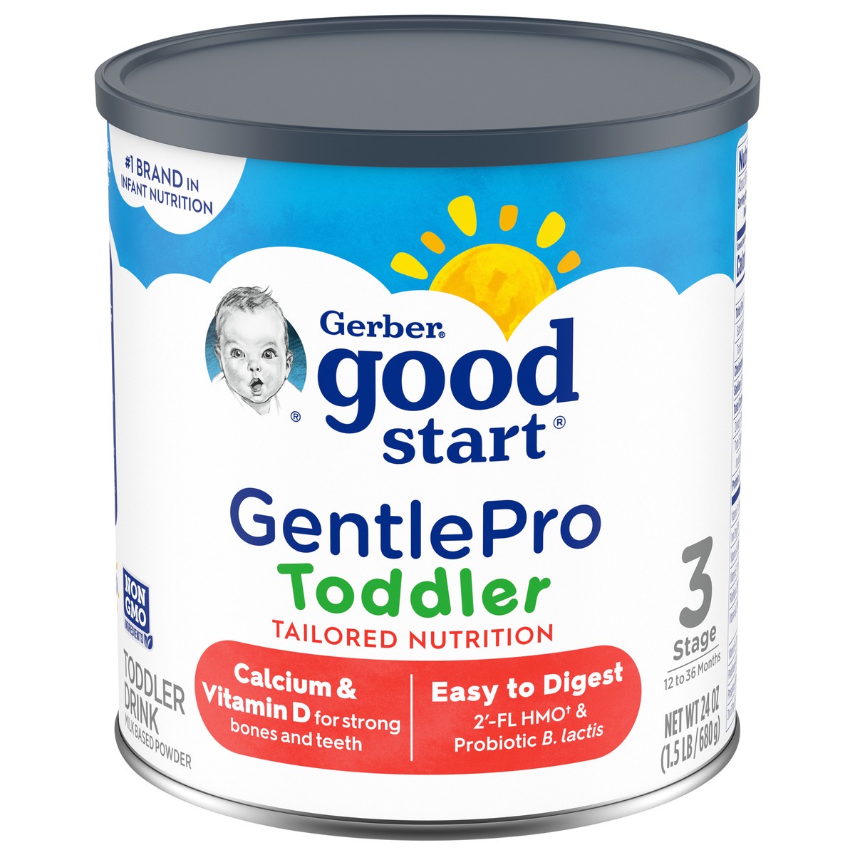 slide 8 of 13, Good Start Grow Powder Toddler Formula, 24 oz Canister, 24 oz