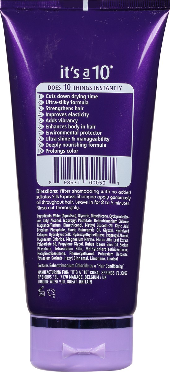 slide 9 of 9, It's a 10 Silk Express Miracle Silk Conditioner 5 fl oz, 5 fl oz