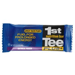 1st Tee Plus Oatmeal Raisin Nutrition Bar