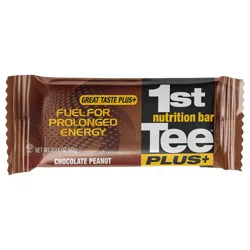 1st Tee Plus Chocolate Peanut Nutrition Bar