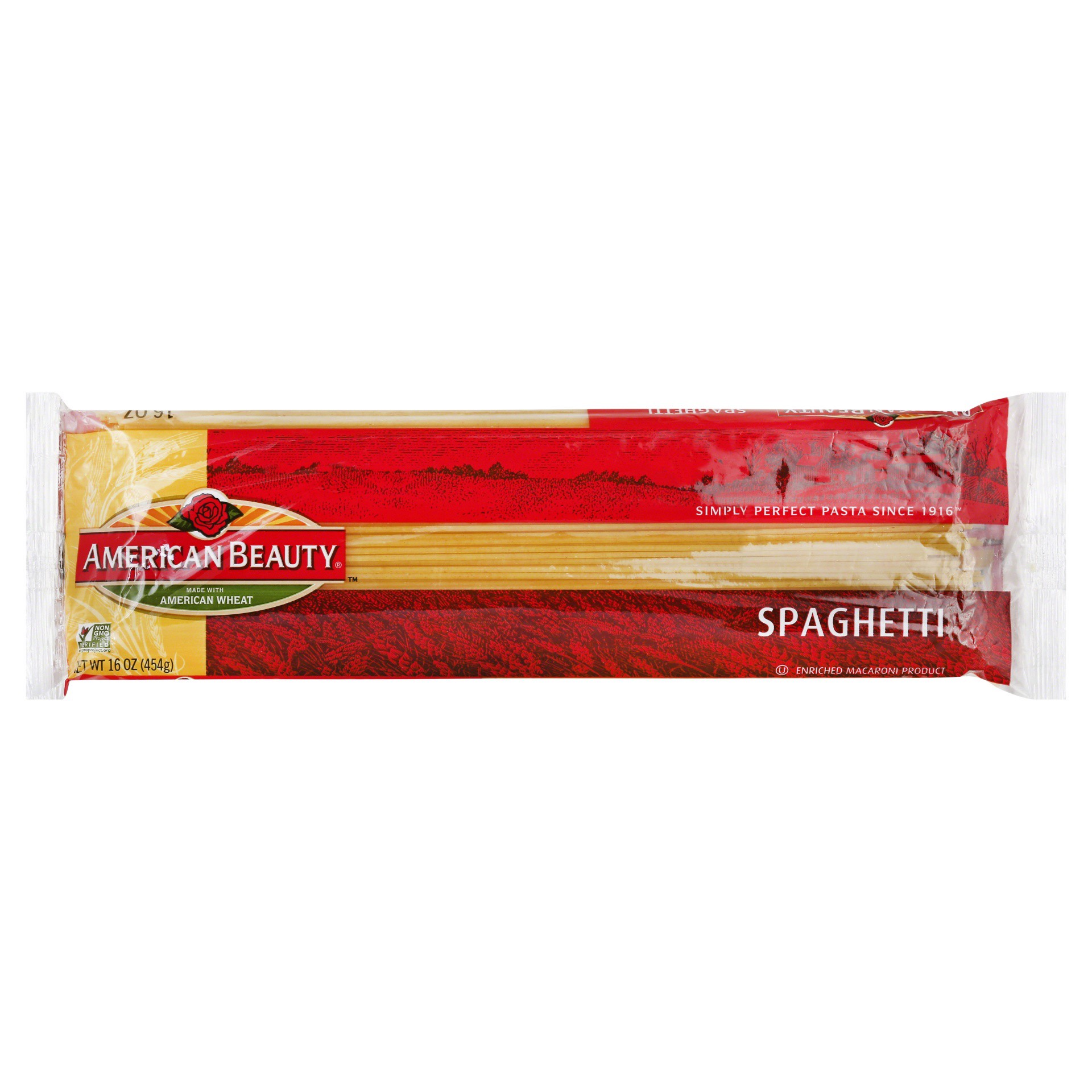 slide 1 of 9, American Beauty Spaghetti 16 oz, 16 oz