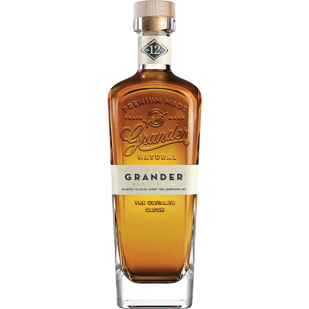slide 1 of 1, Grander 12 Yr Old Rum, 750 ml