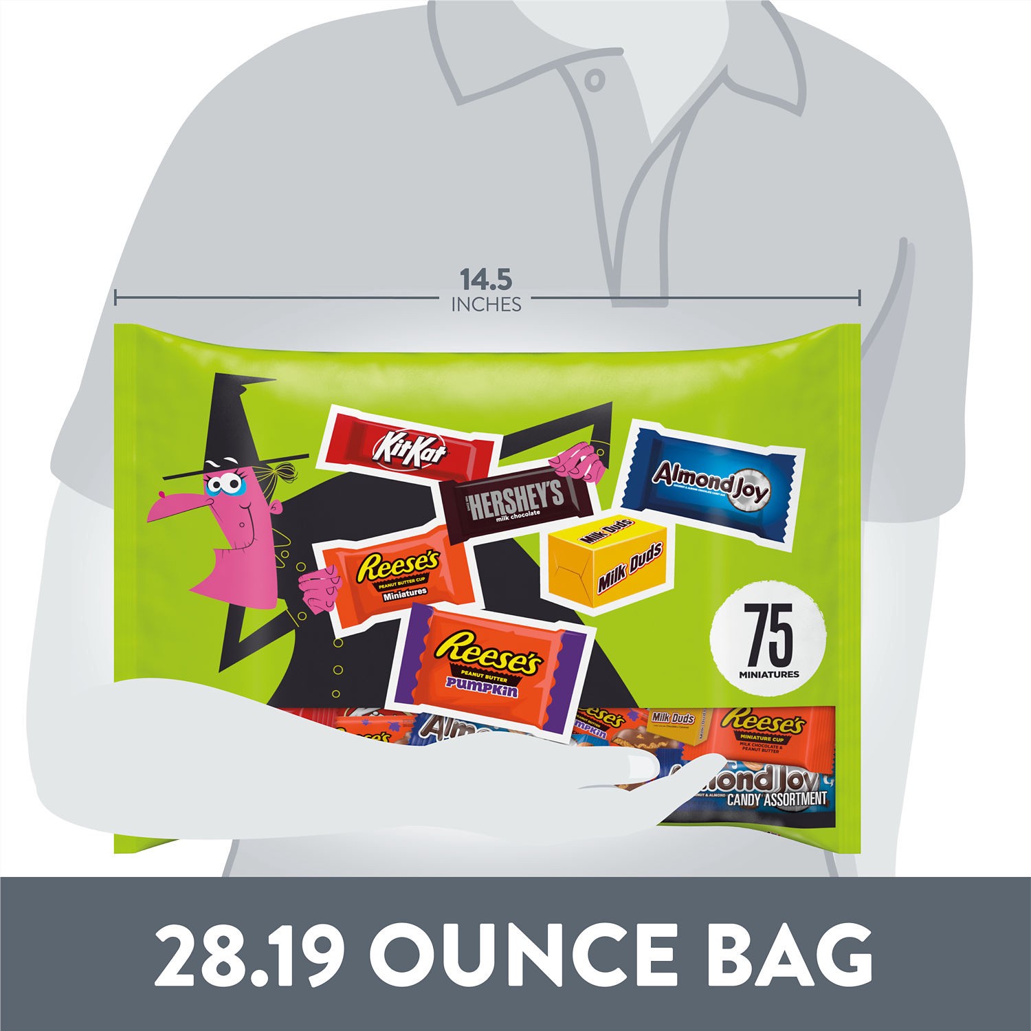 slide 2 of 5, Hershey's Assortment Candy 28.19 oz, 28.19 oz