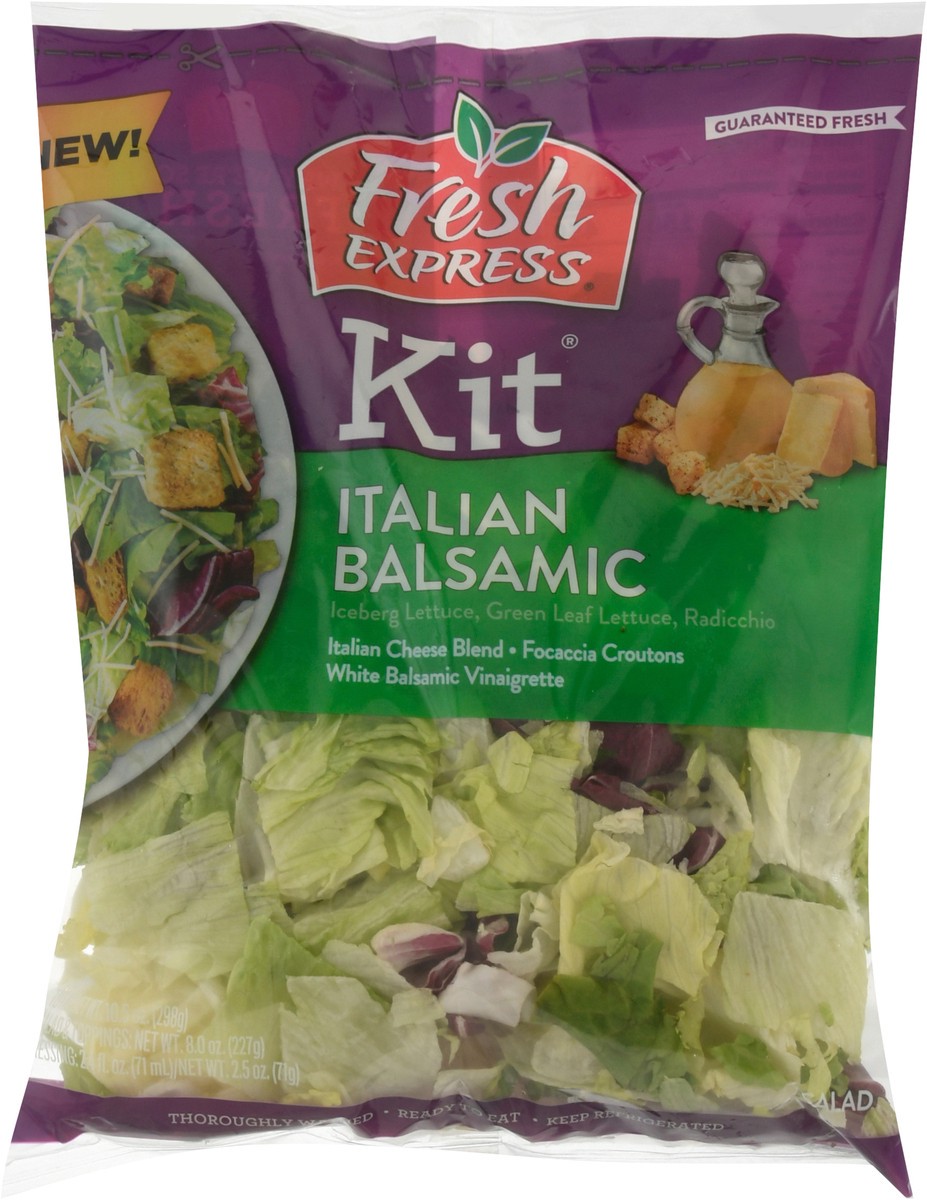 slide 1 of 14, Fresh Express Italian Balsamic Kit 10.5 oz, 10.5 oz