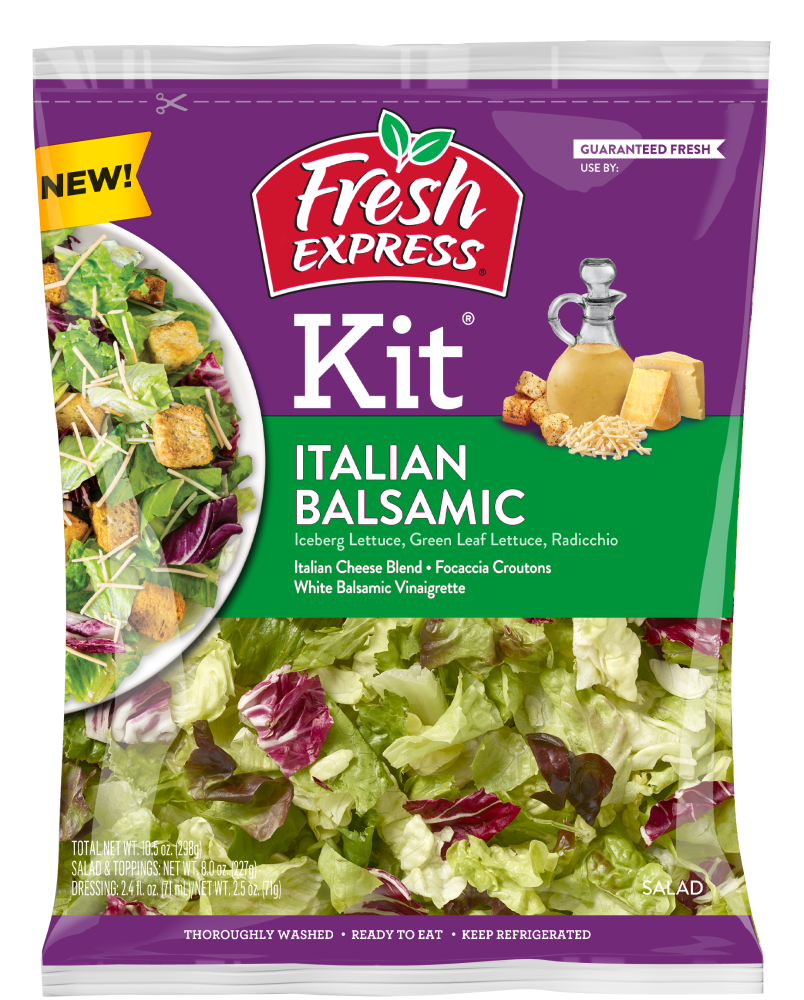 slide 1 of 1, Fresh Express Italian Balsamic Kit, 10.5 oz