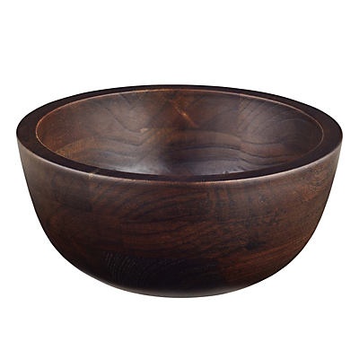 slide 1 of 1, Kitchen & Table Dark Elm Small Bowl, 6.5 in